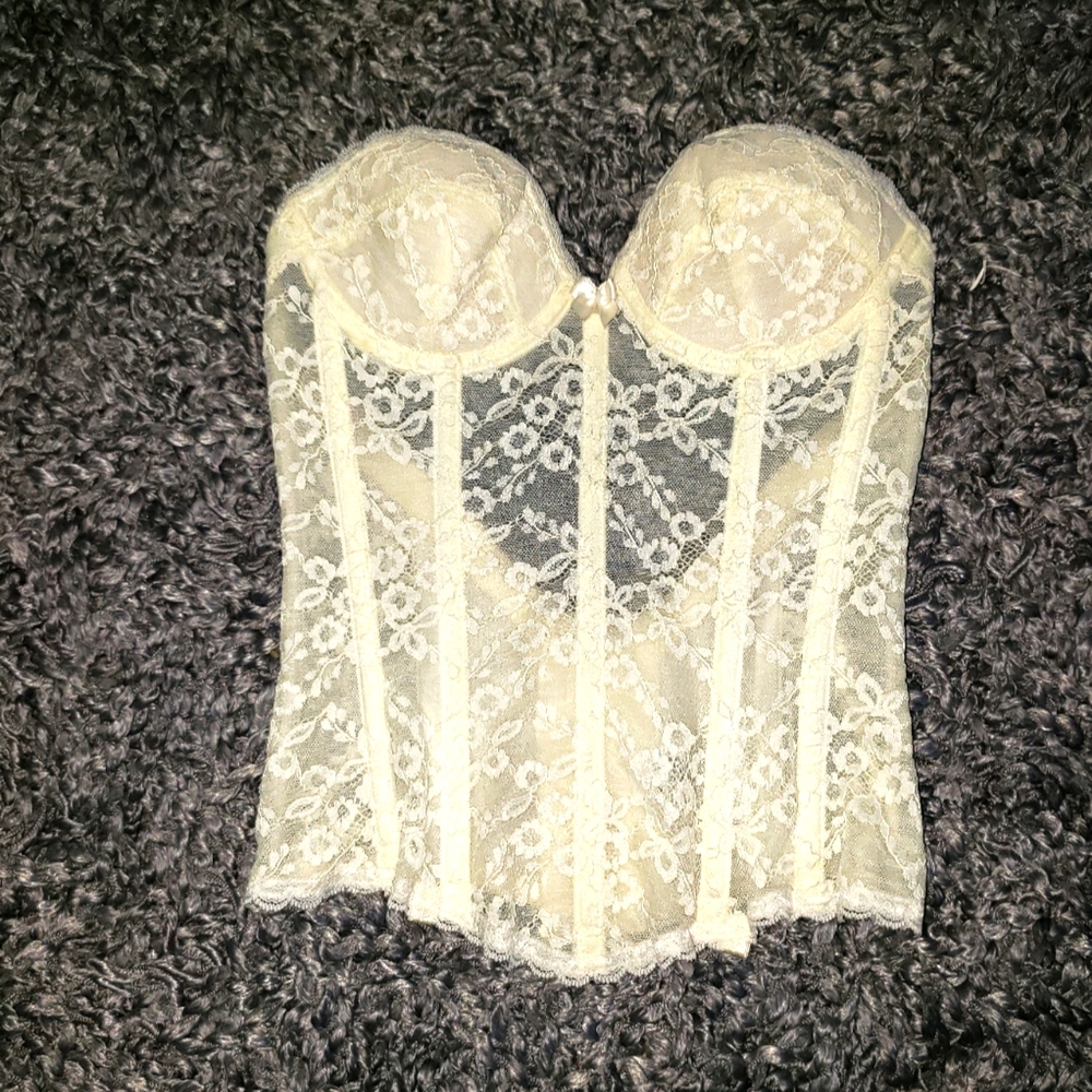 Secret Weapon Front Closure Push Up Bustier